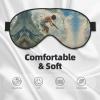 Beach Surf Print Double-Sided Eye Mask,Soft and Light Blocking for Enhancing Sleep Quality view 3