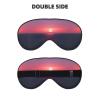 Bright Moon at Sea Hippie Print Double-Sided Eye Mask,Soft and Light Blocking for Enhancing Sleep Quality view 2