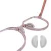 BEHLINE Eyeglass Nose Pads, Plug-in Replacement Glasses Nose Pieces Soft Silicone Anti-Slip Sunglass Nose Guards(Clear) view 1