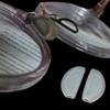 BEHLINE Eyeglass Nose Pads, Plug-in Replacement Glasses Nose Pieces Soft Silicone Anti-Slip Sunglass Nose Guards(Clear) view 2