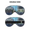 Austin Texas Print Ultra-Soft Light-Blocking Eye Mask,for Optimal Comfort and Restful Sleep view 2