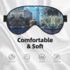 Austin Texas Print Ultra-Soft Light-Blocking Eye Mask,for Optimal Comfort and Restful Sleep view 3