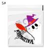 Sxett 100pcs Halloween Candy Bag Self-adhesive Treat Bags For Cookie Snack Gift Clear Bags Set For Halloween Party Halloween Candy Containers view 3
