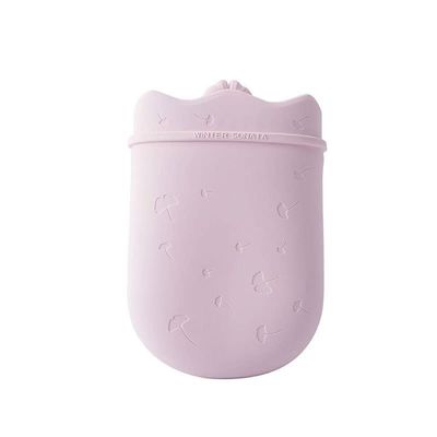 KarFri Hot Water Bottle Bag Soft Rubber for Pain Relief Menstrual Cramp,hot and Cold Compress, Hand Feet Warmer(Color:Short Blue)