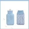 KarFri Hot Water Bottle Bag Soft Rubber for Pain Relief Menstrual Cramp,hot and Cold Compress, Hand Feet Warmer(Color:Short Blue) view 2