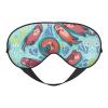Animal Cute Brown Otters Print Unisex Sleeping Eye Mask,Soft Comfortable Light-Blocking Eye Mask view 1