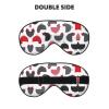 Creative Cartoon Chicken Print Unisex Sleeping Eye Mask,Soft Comfortable Light-Blocking Eye Mask view 2