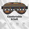 African Ethnic Pattern Print Unisex Sleeping Eye Mask,Soft Comfortable Light-Blocking Eye Mask view 3