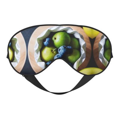 Fruit Picture Print Ultra-Soft Light-Blocking Eye Mask,for Optimal Comfort and Restful Sleep