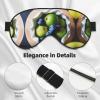 Fruit Picture Print Ultra-Soft Light-Blocking Eye Mask,for Optimal Comfort and Restful Sleep view 4