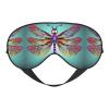 Cute Dragonfly Pattern Print Unisex Sleeping Eye Mask,Soft Comfortable Light-Blocking Eye Mask view 1