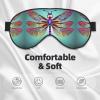 Cute Dragonfly Pattern Print Unisex Sleeping Eye Mask,Soft Comfortable Light-Blocking Eye Mask view 3