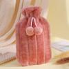 KarFri Hot Water Bottle Bag Hotpack for Hand & Feet Warmer Hot and Cold Compress Pain Relief(Color:Pink Red) view 2