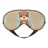 Cartoon Cute Otter Print Unisex Sleeping Eye Mask,Soft Comfortable Light-Blocking Eye Mask view 1