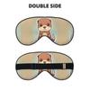 Cartoon Cute Otter Print Unisex Sleeping Eye Mask,Soft Comfortable Light-Blocking Eye Mask view 2