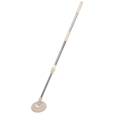 Ipetboom Replacement Handle, Replace Round Mop Head Rotating Mop Rod Detachable Mop Handle Mop Stick Pole for Mop and Head Spinning Cleaning Accessories