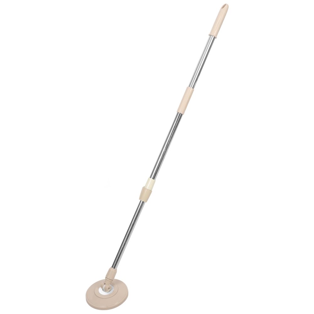 Ipetboom Replacement Handle, Replace Round Mop Head Rotating Mop Rod Detachable Mop Handle Mop Stick Pole for Mop and Head Spinning Cleaning Accessories