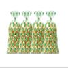 CSTYWC 50 Pieces Peacock Feathers Treats Cellophane Bags Plastic Goodie Candy Bags with 50PCS Twist Ties Gift Bags for Birthday Party Favors view 2