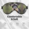 Adorable Schnauzer Print Unisex Sleeping Eye Mask,Soft Comfortable Light-Blocking Eye Mask view 3