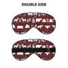 Cow Deer Tree Christmas Print Unisex Sleep Mask Double-Sided Eye Mask,Ideal for Sound Sleep and Skin Care view 2