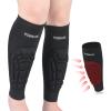 HOBRAVE Padded Calf Sleeve Shin Supports for Sports Pair view 1