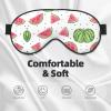 Watermelon Fresh Fruit Print Unisex Sleeping Eye Mask,Soft Comfortable Light-Blocking Eye Mask view 3