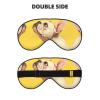 Animal Dog French Bulldog Print Unisex Sleep Mask Double-Sided Eye Mask,Ideal for Sound Sleep and Skin Care view 2