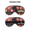 Beautiful Fireworks Print Unisex Sleeping Eye Mask,Soft Comfortable Light-Blocking Eye Mask view 2