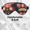 Beautiful Fireworks Print Unisex Sleeping Eye Mask,Soft Comfortable Light-Blocking Eye Mask view 3