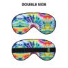 Beautiful World Rainbow Tribe Print Unisex Sleep Mask Double-Sided Eye Mask,Ideal for Sound Sleep and Skin Care view 2