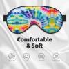 Beautiful World Rainbow Tribe Print Unisex Sleep Mask Double-Sided Eye Mask,Ideal for Sound Sleep and Skin Care view 3