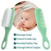 Baby Grooming Kit, Infant Safety Care Set with Hair Brush Comb Nail Clipper Nasal Aspirator,Baby Essentials Kit for Newborn Girls Boys (Green) view 2