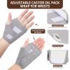 12PCS Castor Oil Pack Wrap Kit for Fingers and Hands - Organic Cotton Adjustable Reusable Thumb Hand Comfortable Wrapping Replacement for Relaxation view 4