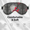 Polka Dot Music Note Print Ultra-Soft Light-Blocking Eye Mask,for Optimal Comfort and Restful Sleep view 3