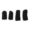Finger Ice Compression Sleeves Hot Cold Gel Pack for Arthritis Tendinitis Swollen Sprains Relief 4PCS Thumb Finger (Black) view 2