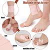 20pcs Adhesive Pads for Feet, Waterproof Moleskin Tape Prevention Padding Moleskin Stickers Moleskin Strips for Feet Decrease Friction for Hiking Running Travel Heel view 4