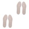 Beaupretty 2pairs Breathable Leather Insoles - Sports Shoe Pads Soft Comfortable Design for and Foot Fatigue Relief view 1