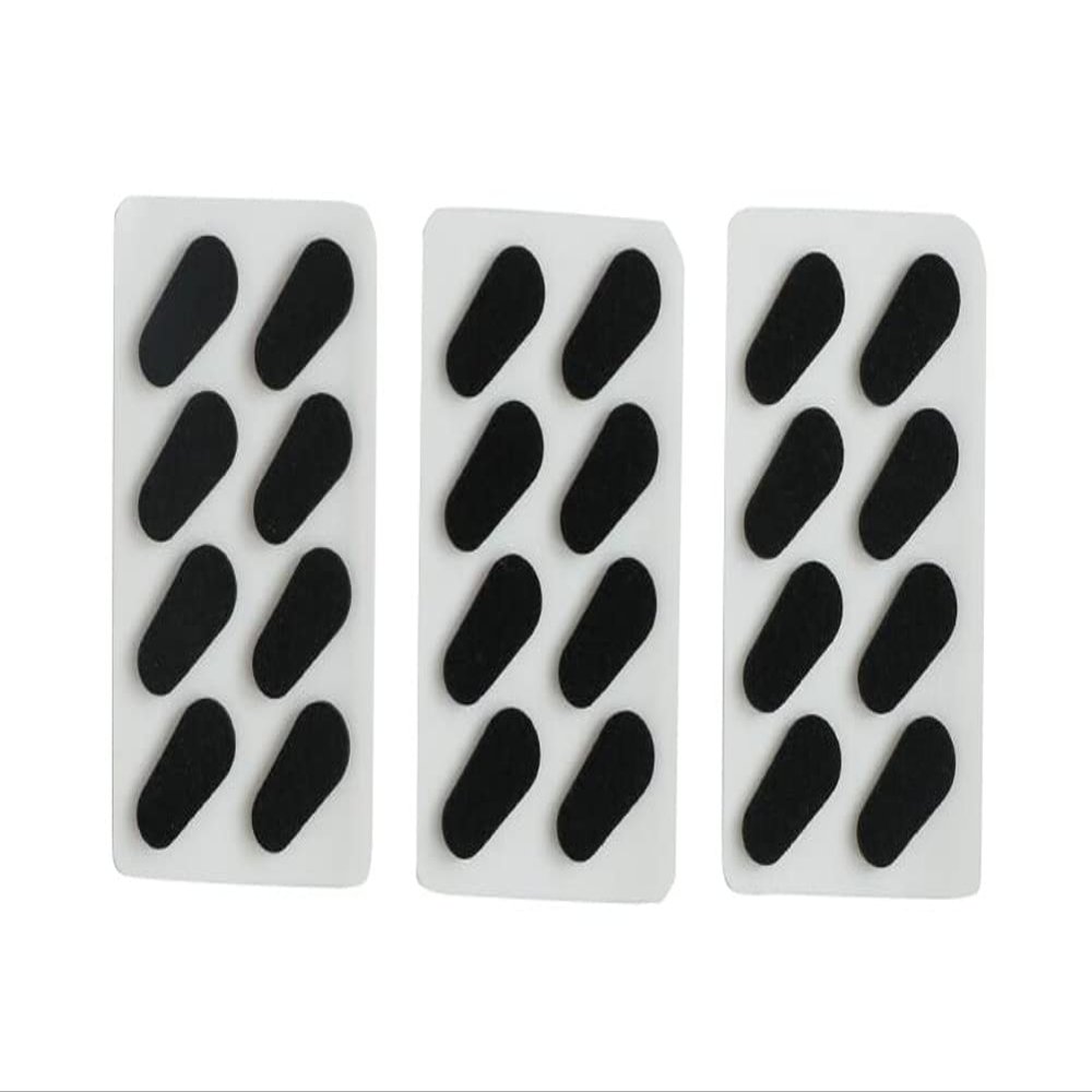 24 Pairs Eyeglass Nose Pads, Comfortable Sponge Nose Pads, Anti-Slip Soft Foam Glasses Nose Pads, Nose Pressure Relieve Pads, Orange Water Drop