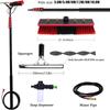 3.6-10.2 M Water-Carrying Telescopic Rod, Glass Roof Cleaning Set, PV System, Universal Washing Brush, Window Cleaner, Telescopic Handle, Water-Filled Window Cleaner with Telescopic Handle(Color:55CM view 2