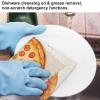 GFLFMXZW Walking Among Flowers Dish Cloths Reusable Soft Kitchen Dishcloths Absorbent Dish Towels Washable Quick Drying Dish Rags for Washing Dishes Cleaning Cloths 12 X 12 Inch view 3