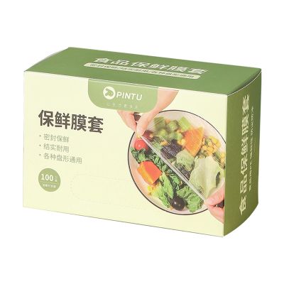 Smalibal Plastic Wrap 200 Pcs Bowl Covers Elastic Food Storage Translucent Stretchable Food Bowl Storage Covers for Kitchen Picnic Translucent