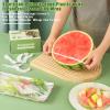 Smalibal Plastic Wrap 200 Pcs Bowl Covers Elastic Food Storage Translucent Stretchable Food Bowl Storage Covers for Kitchen Picnic Translucent view 2