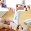 BaoFufc Rolling Tube Toothpaste Squeezer Toothpaste Dispenser For Bathroom Saves Toothpaste Creams & More Eco-Friendly Manual Toothpaste Holder Stand view 2