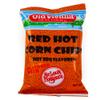 Old Vienna of St. Louis Red Hot Corn Chips 3.75oz Bags (18 Count) Snack Case by TranadaCo view 2