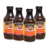 Dillman Farm Kansas City All Natural Barbecue Sauce, Smoky & Zesty - Gluten-Free, Non-GMO, Eco-Friendly Vegan, Kosher, Preservative Free, Corn Syrup Free - Made in USA, 19 oz (Pack of 4) (Kansas City) view 1