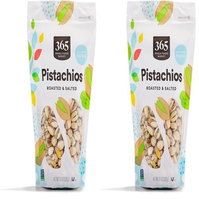 365 by Whole Foods Market, Roasted & Salted Pistachios, 10 Ounce (Pack of 2)