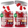 [2 Pack] Ashwagandha Gummies for Women & Men Natural Soothing Gummies with Pure Ashwagandha Root Extract Vitamin C Zinc Ashwagandha Supplements for Focus & Rest 120 Sugar Free Chews view 1
