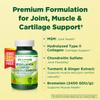 INNERVISNUTRITION Boswellia MSM Complex 150 Caps  Supports Joint Health | Collagen, Chondroitin, Turmeric view 4