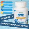 500mg NMNH, NMN Supplement Alternative with NR, TMG, Resveratrol, COQ10, NAD Supplement, Anti Aging, Energy, Boost NAD+ Levels, 60 Capsules view 3