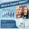 500mg NMNH, NMN Supplement Alternative with NR, TMG, Resveratrol, COQ10, NAD Supplement, Anti Aging, Energy, Boost NAD+ Levels, 60 Capsules view 4